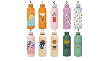 stainless steel narrow mouth sport water bottle