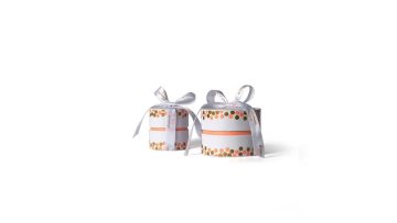 ribbon round box