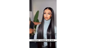 Wholesale Double Drawn 13X4 13X6 HD Swiss Lace Frontal Wig,Raw Virgin Cuticle Aligned Wig,Brazilian Human Hair Lace Front Wig1