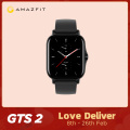 2020 New Amazfit GTS 2 Bluetooth Smartwatch Swimming AMOLED Display 12 Sport Modes Bluetooth Heart Rate Smart Watch For Android