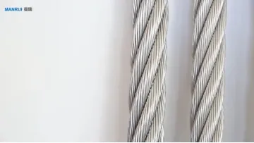 304 7*7 1*19 Cheap Price Uncoated and Coated Wire Rope1