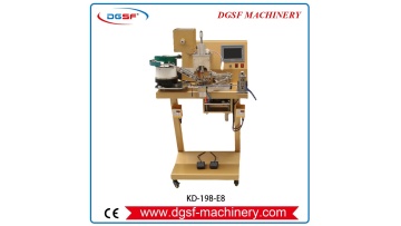 KD-198-E8 Multi-function Automatic Plastic button setting machine for welt (pineapple shape nail) (1)