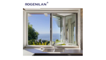 Soundproof Patio Bifold Windows Exterior Double Glazed Aluminum Villa Balcony Vertical Folding Window1