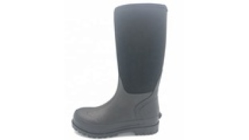 Waterproof rubber industrial riding wellingtons neoprene rain boots for men1