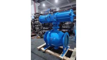 PNEUMATIC TRUNNION BALLVALVE