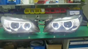 bmw f01 headlight upgrade
