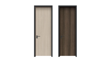 Interior aluminum wooden doors can be customized