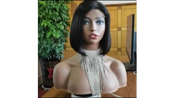 Usexy Stock For Black Friday 1B/613 Blonde Machine Made Human Hair Wigs 8-14 Inch Glueless Bob Short Wig Black Women1