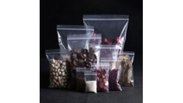 China Supplier PE  Clear  Bags With Zipper1
