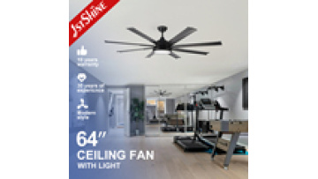 1stshine 52 Inch Industrial DC Ceiling Fan with Reversible Aluminum Blades1