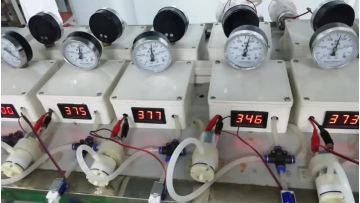 DQB380-FB vacuum pump aging test