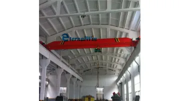2t 5t 15t Electric Workshop Rail Clamp Single Girder Overhead Crane1