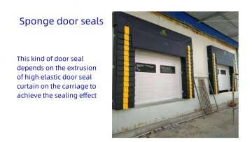 Sponge door seals