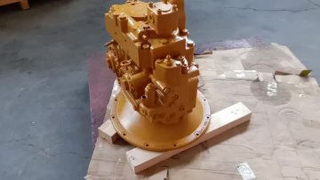 CAT 320D  hydraulic pump.mp4