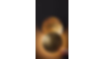 Unique round wall lamp