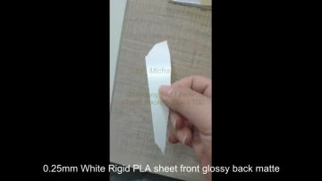 Sustainable pla sheet