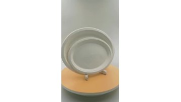 Bagasse Oval plate