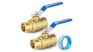 Brass Ball Valve with NPT Thread for Industrial Pipeline