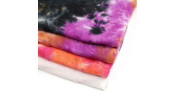 100% Polyester Shirt Material Knitted Rayon Spandex Item Tie Dyed Fabric for Dress1