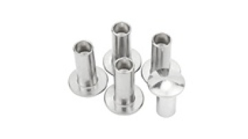 Round Head Semi Tubular Rivet of Stainless Steel 304 With Hole Tapered Semi-tubular Rivet1