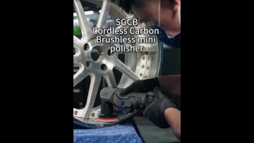 Cordless Carbon Brushless Mini Polisher