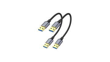  USB 3.0 Cord USB A Male to Male Cable 
