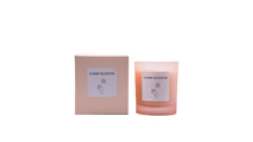Frosted Clear White Amber Colored Container 7oz 11oz 15oz Glass Candle Jar for Candle Making with Lid1