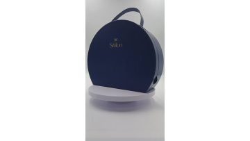 round paperboard box