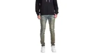 Men's Fashion Jeans Vintage Skinny Jeans Men Stacked Denim High Quality Stretch Men Jeans1