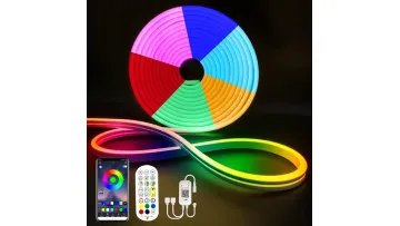 Colorful Home Room Neon Light Strip with Remote Control1