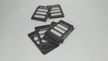 Custom eyelash packaging box hanger