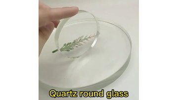 Heat Resistant Borosilicate glass sheet/sight glass disc1