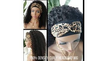 Wholesale Virgin Hair Headband Haft Wigs,Glueless Headband Wigs Human Hair,Headband Human Hair Wigs For Black Women1