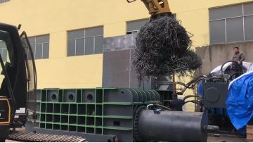 High - Efficiency Metal Baler Machine