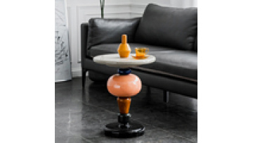 Modern sugar-coated gourd color irregular modular removable side table1