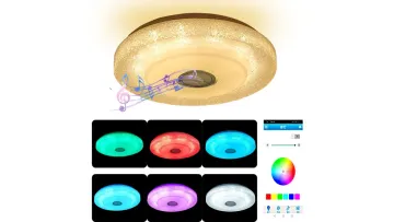 Music Ceiling Light, Creative Intelligence, Colorful LED Display1