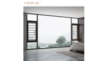 House windows white frame hurricane impact aluminum double glazed french style casement glass windows1