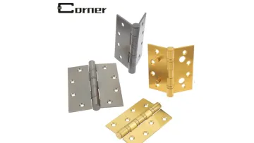 Stainless Steel Accessories Hardware Corner Ball Bearing Flush Cabinet Door Hinge1