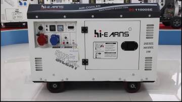 Hot sale 10KVA 198 engine three phase red color diesel generator set1