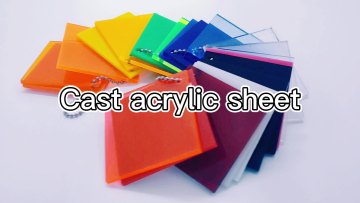 100% Pure Raw Lucite Material colorful acrylic laminate1