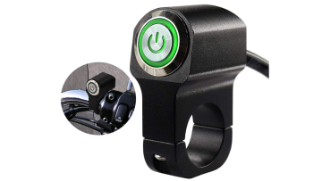 12V Car Motorcycle Mobile Phone Charger Abs Dual Usb With Switch 24V Rv Boat Car Charger + Voltmeter1