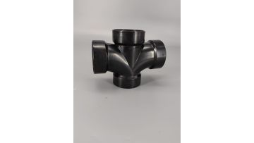 DOUBLE SANITARY TEE REDUCING