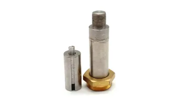 Air Compressor Auto Drain Solenoid Valve Armature Plunger With Stainless Steel Guide Tube And Magnetic Iron Core1