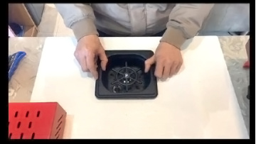 cofffee glass rinser