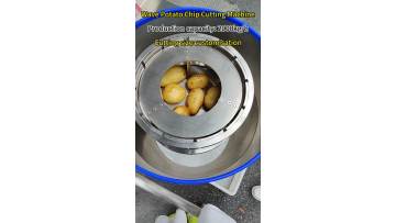 Wave Potato Chip Cutting Machine