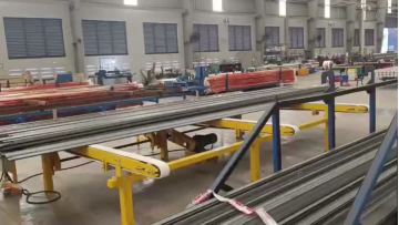 aluminum automated material film bagging packaging line