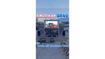 SR40 Mobile LED Roadshow Truck in Tanzania | 6.79×3m Stage + 3.2×1.92m LED Screen
