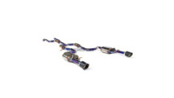 Tuning Exhausted System for Lexus IS250 IS300 IS350 LS400 3.5L SS304 Muffler Valved Catback Exhaust with Tips1