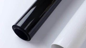 Black glossy pvc sheet 01