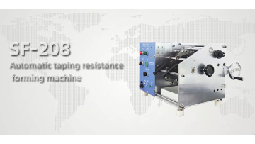 SF-208B Automatic taping resistance forming machin